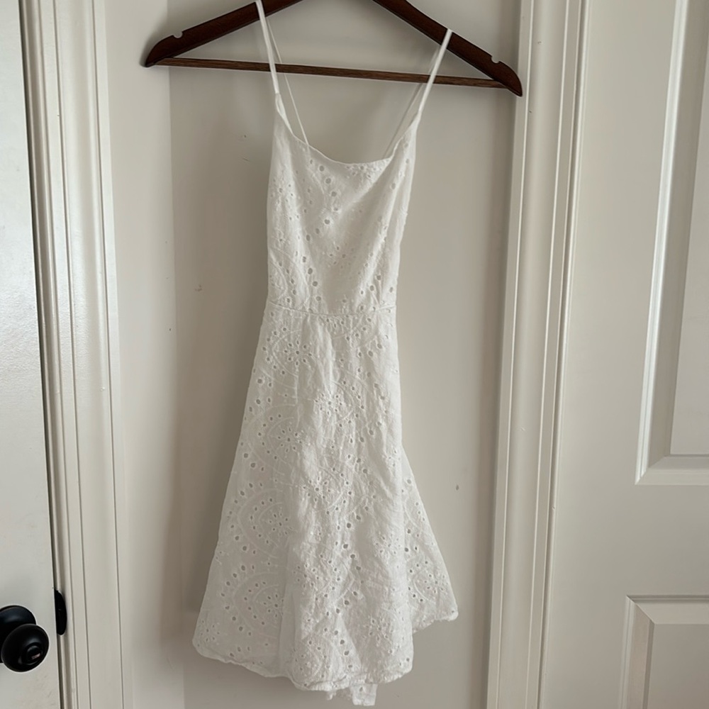 Cute white summer dress